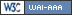 Level Triple-A conformance icon, W3C-WAI Web Content Accessibility Guidelines 1.0